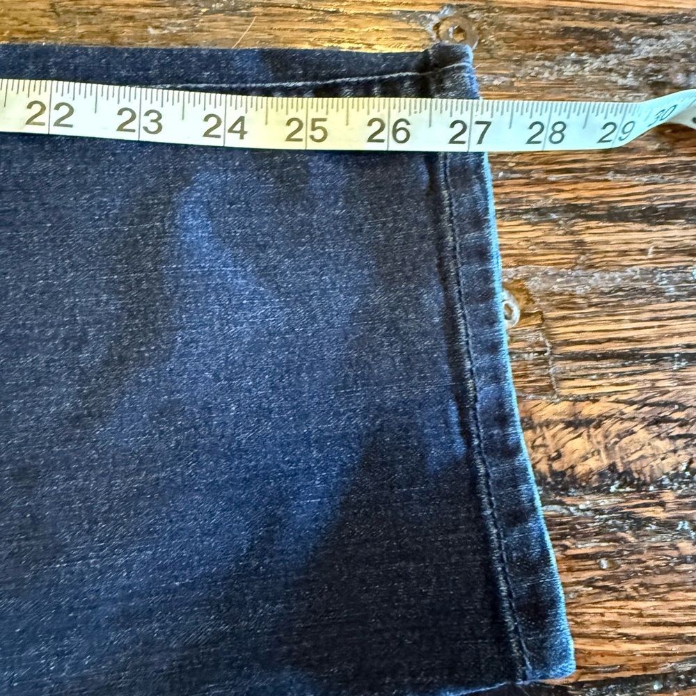 Democracy Classic Blue Women's Blue Jeans 12p Petite “Ab”Solution - Picture 13 of 16
